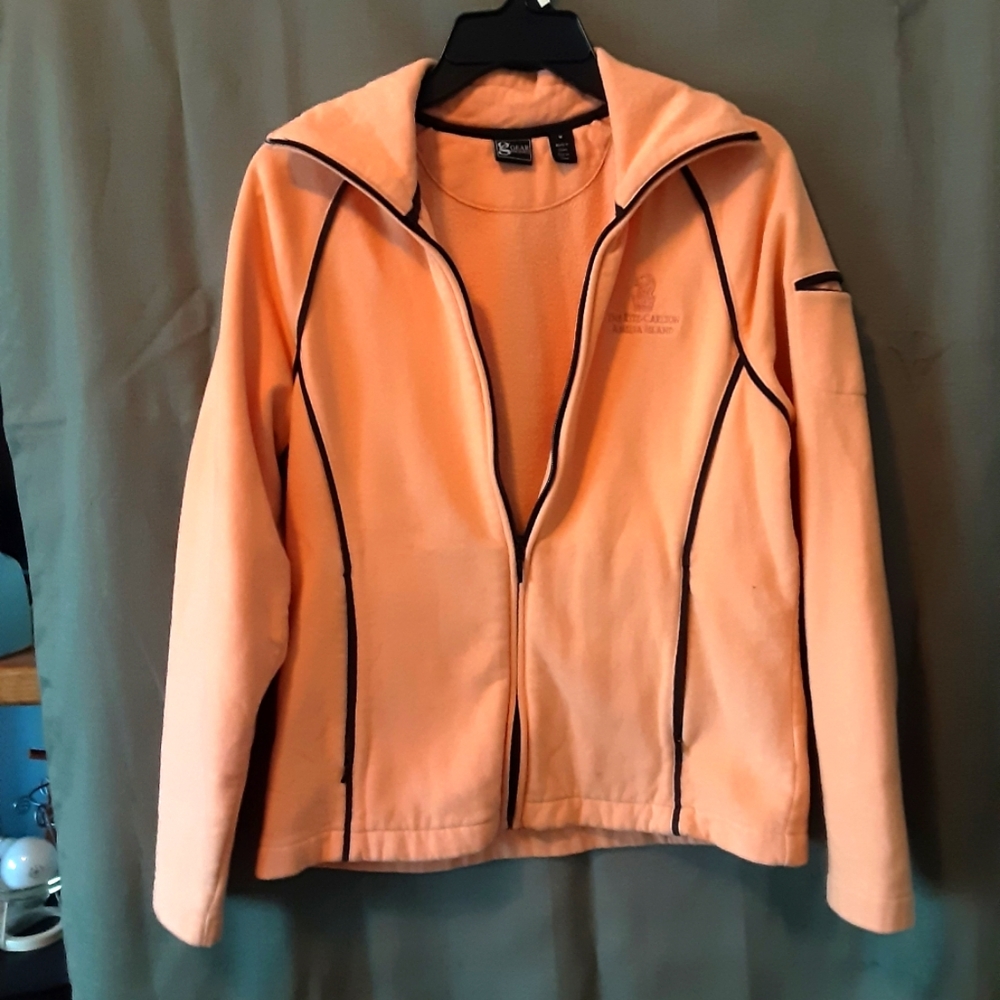 Light fleece,  velour  jacket